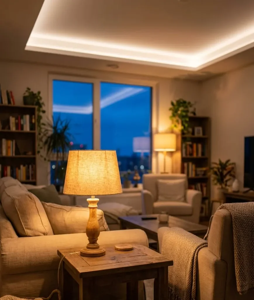 Swap harsh white bulbs