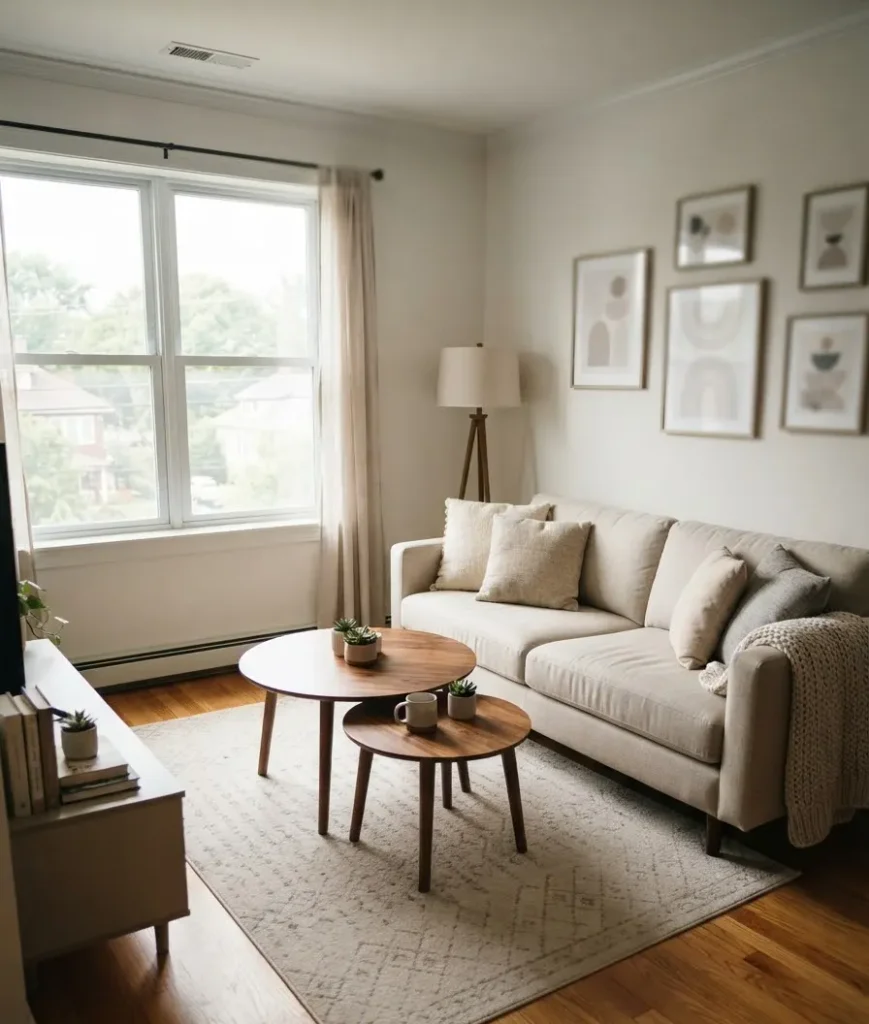 Swap the coffee table fo