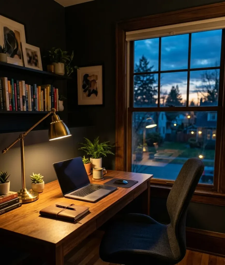 Swap your desk lamp bulb for something