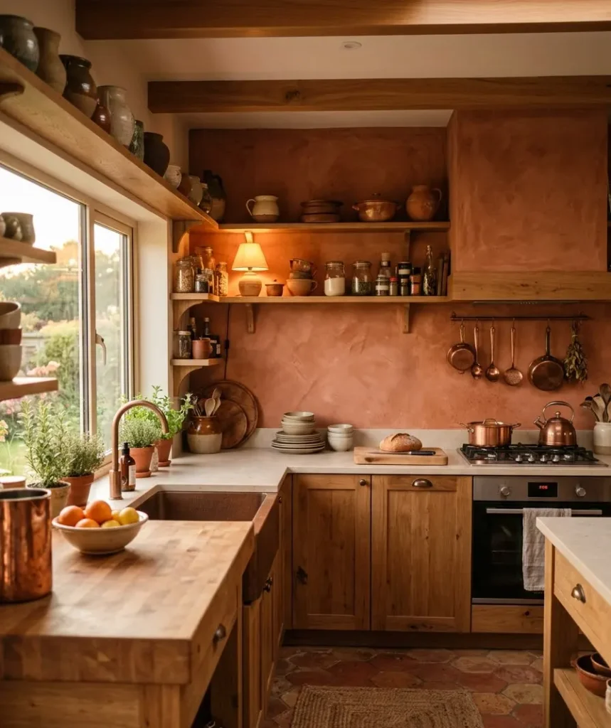 Terracotta and rust