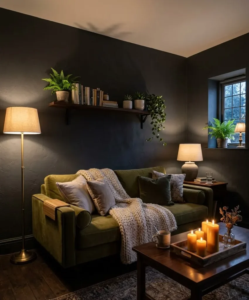 The dark and cozy nook
