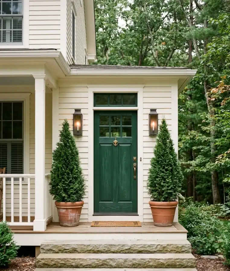 The front door