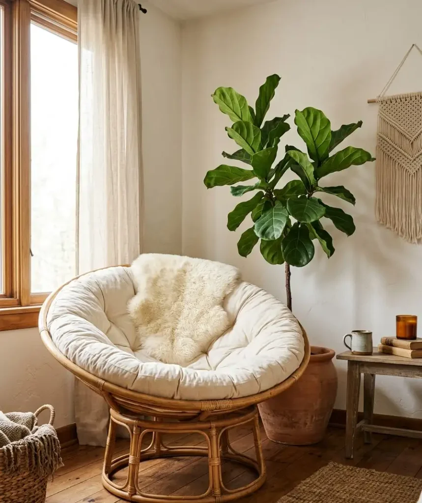 The papasan chair