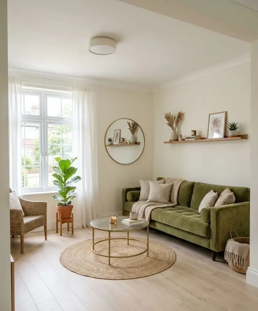 The small living room