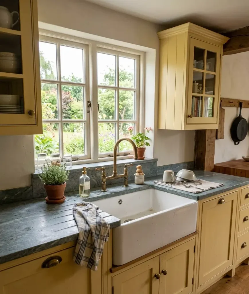 Use a antique brass