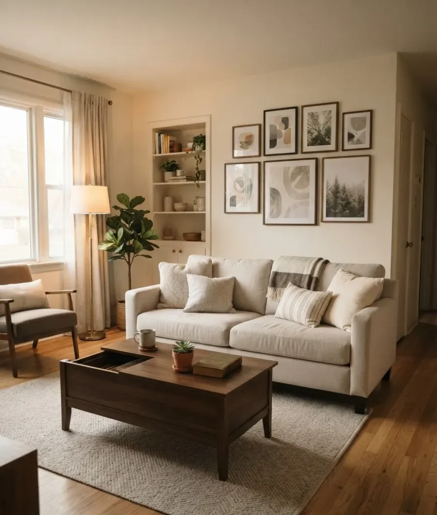 Use a coffee table 