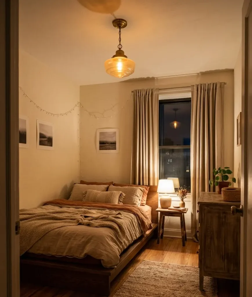 Use a dimmer switch or