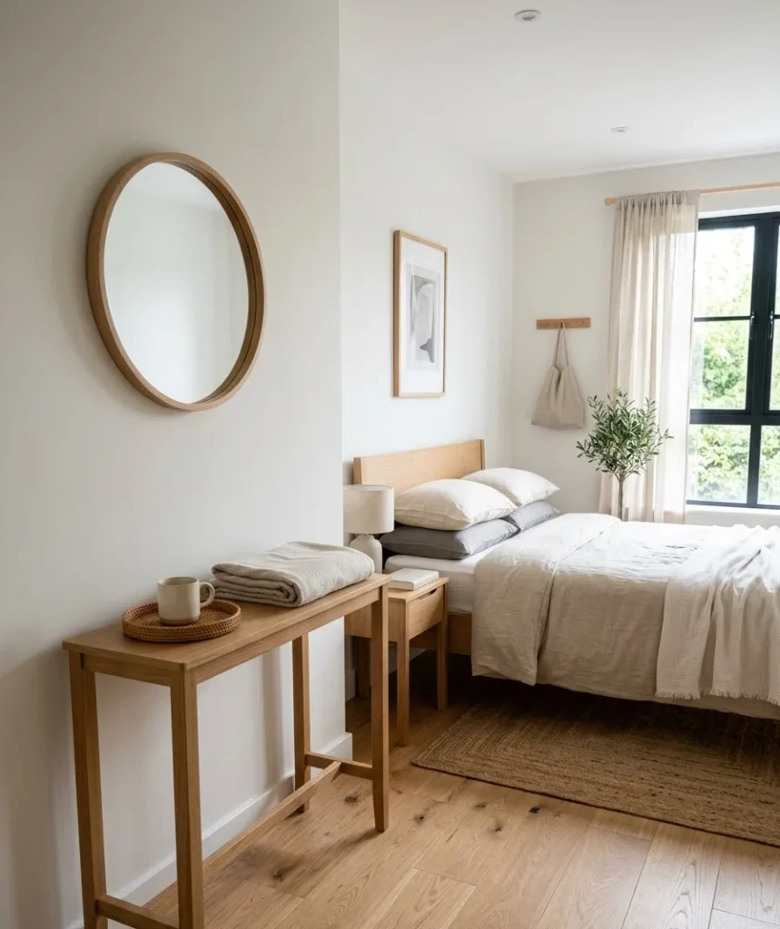 Use a slim console table as a catch-all