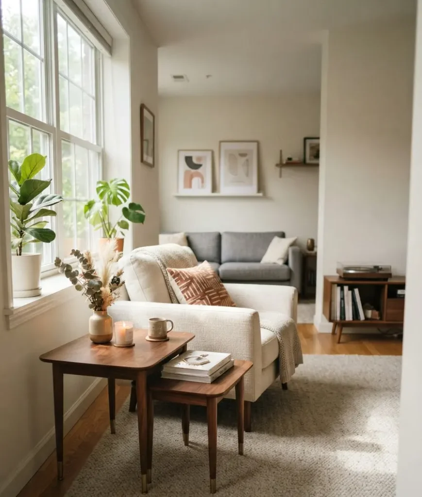 Use a storage ottoman