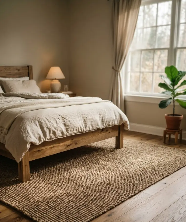 Use a warm-toned bedside lamp