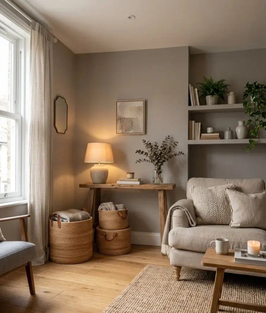 Use baskets as your visual