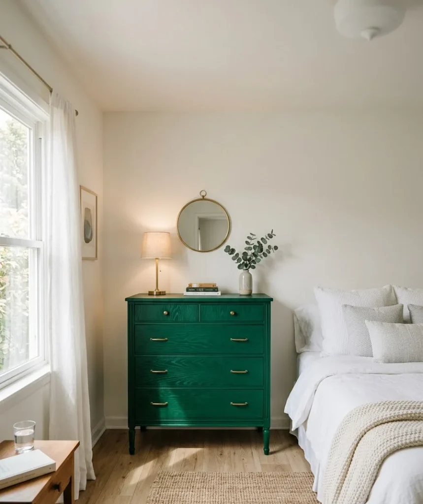 Use color on furniture instead of