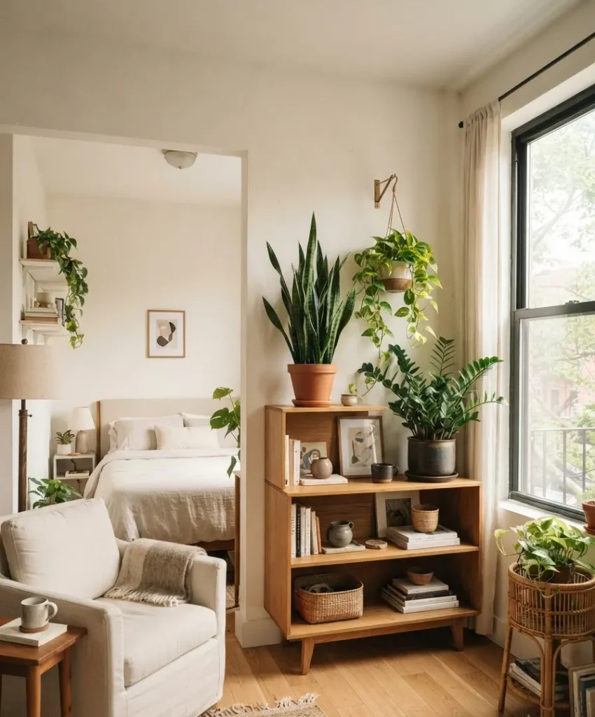 Use plants to add