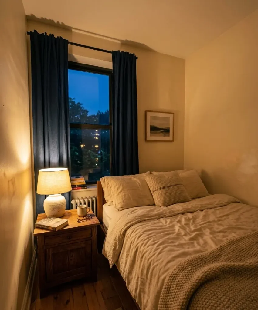 Use warm white bulbs
