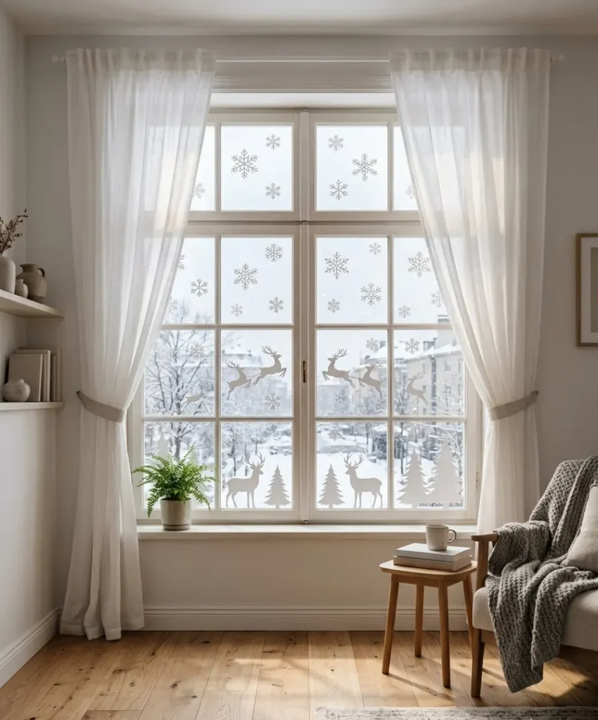 Use window clings instead of window paint