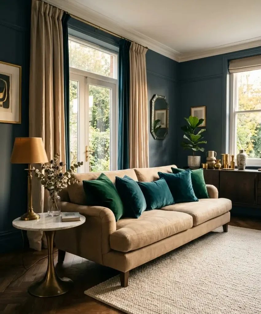 Velvet in jewel tones