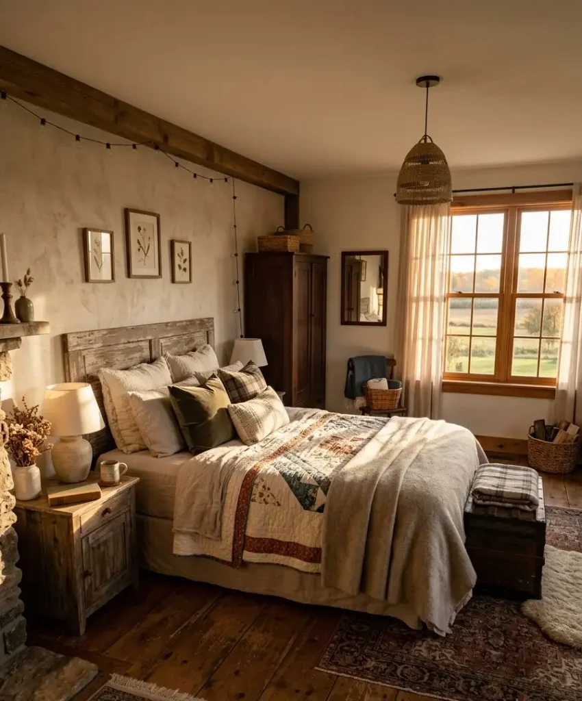 Warm color palettes that set the mood