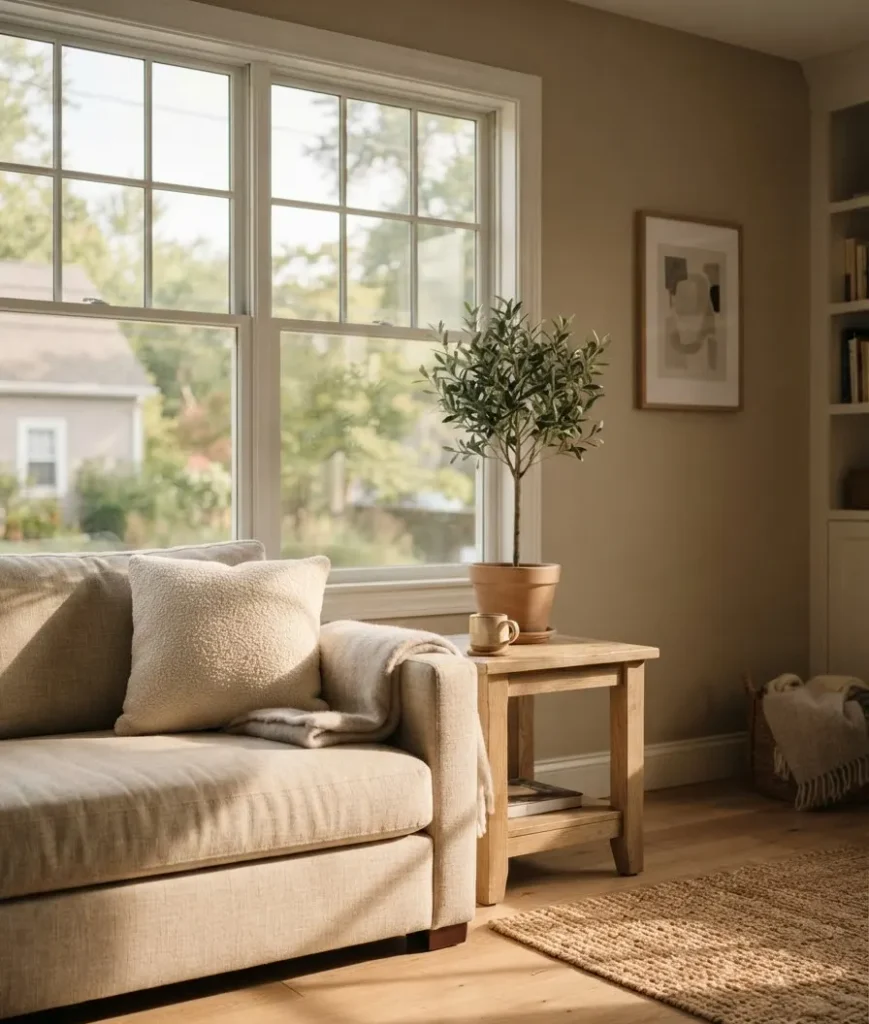 Warm neutrals that don't wash everything out