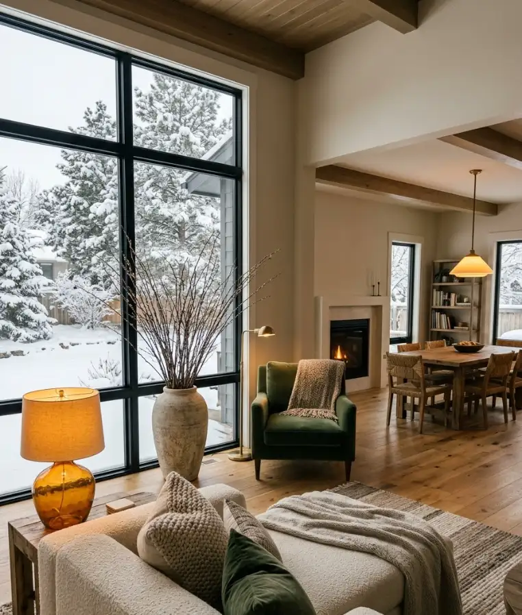 What a winter aesthetic home needs