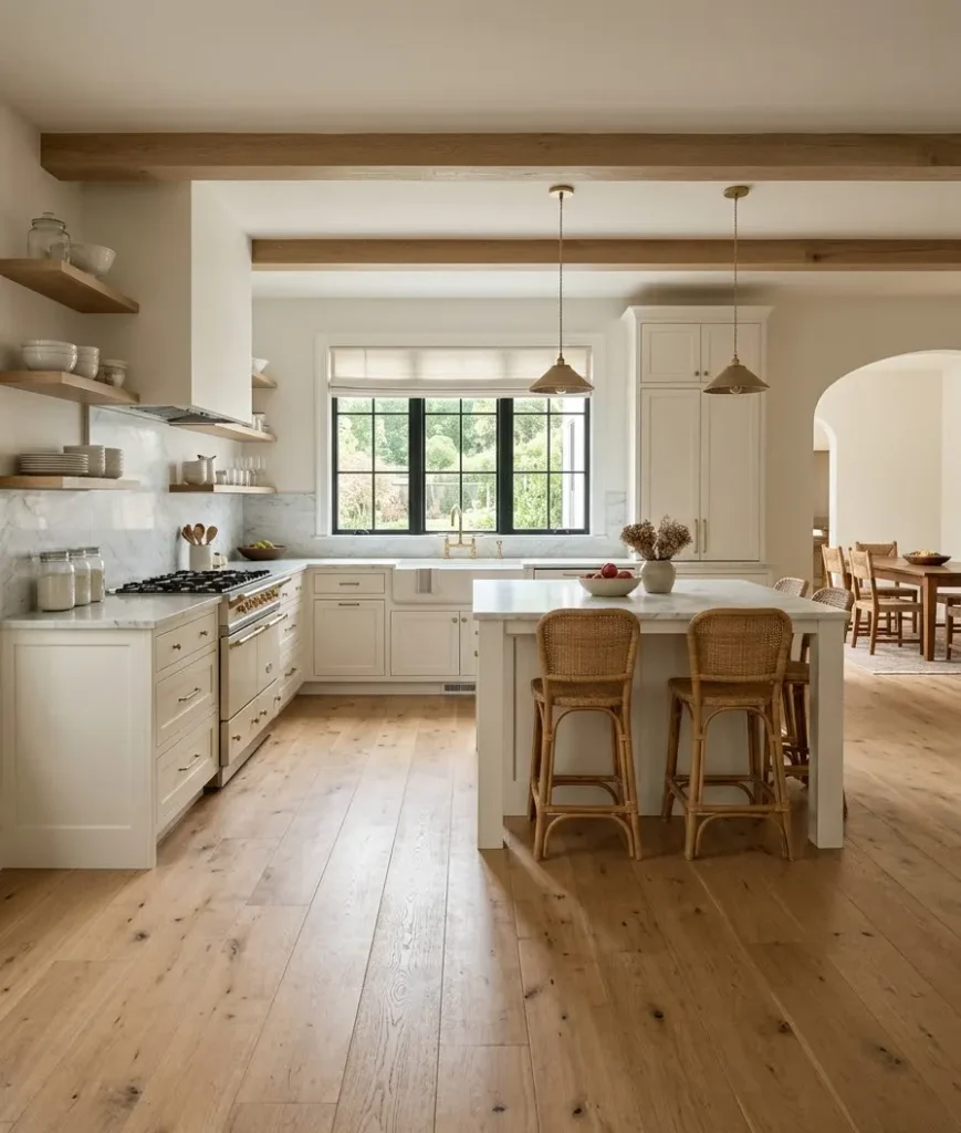 Wide-plank white 