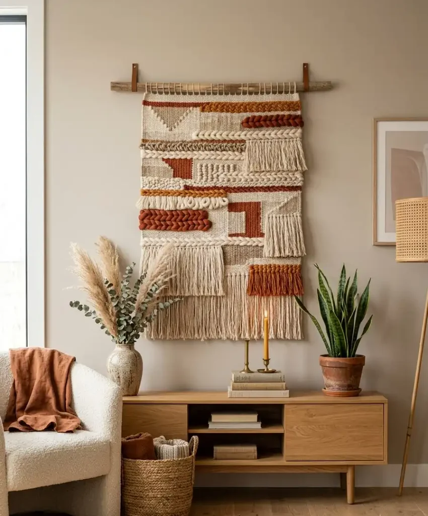 Woven wall hangings