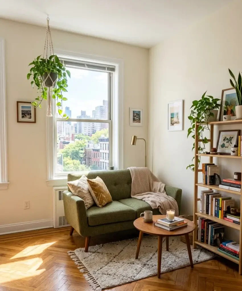 compact loveseat for small spaces