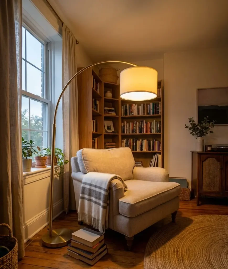 dd a floor lamp in w