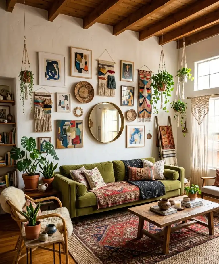 he bohemian gallery wall