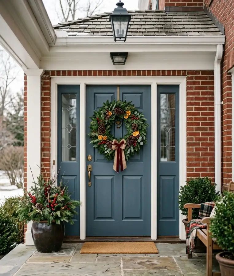 resh evergreen wreath