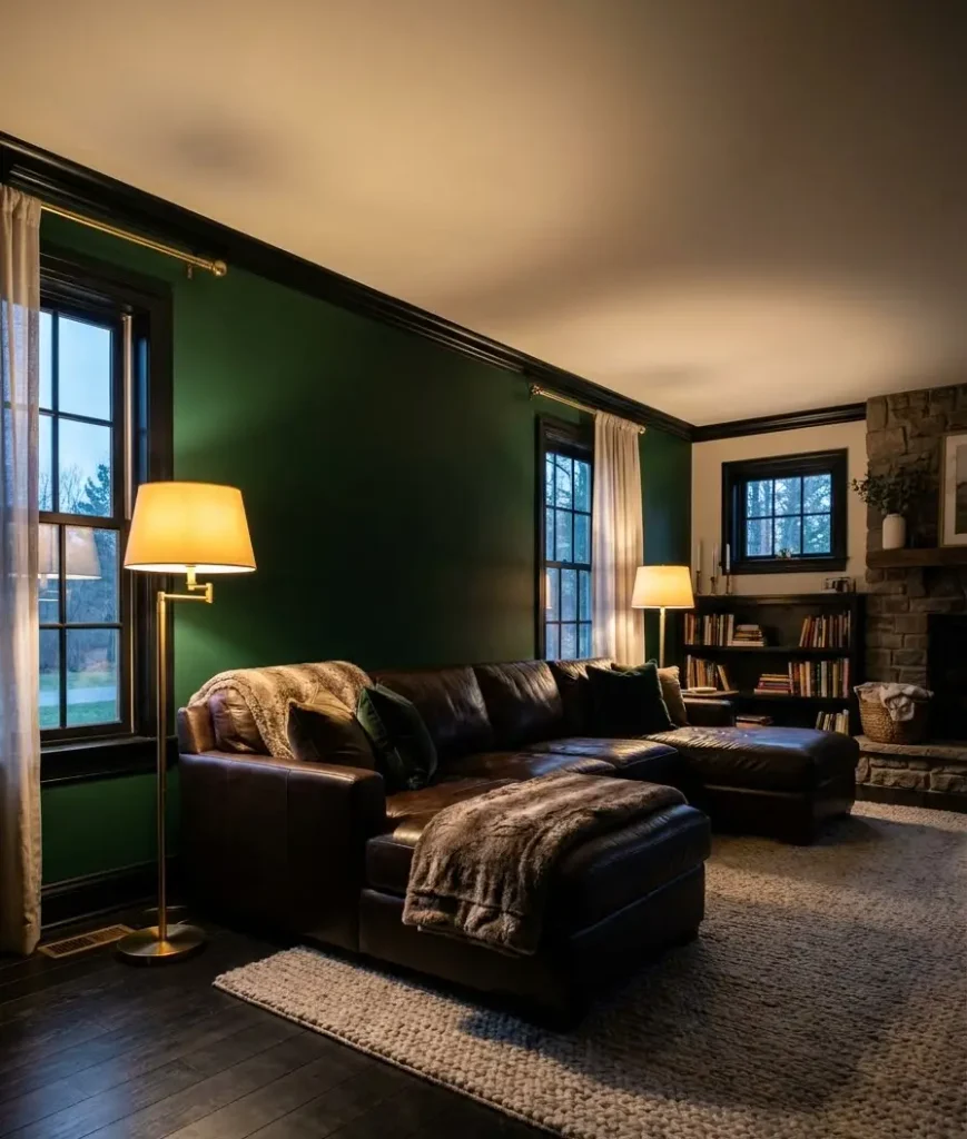 ry a deep forest green 