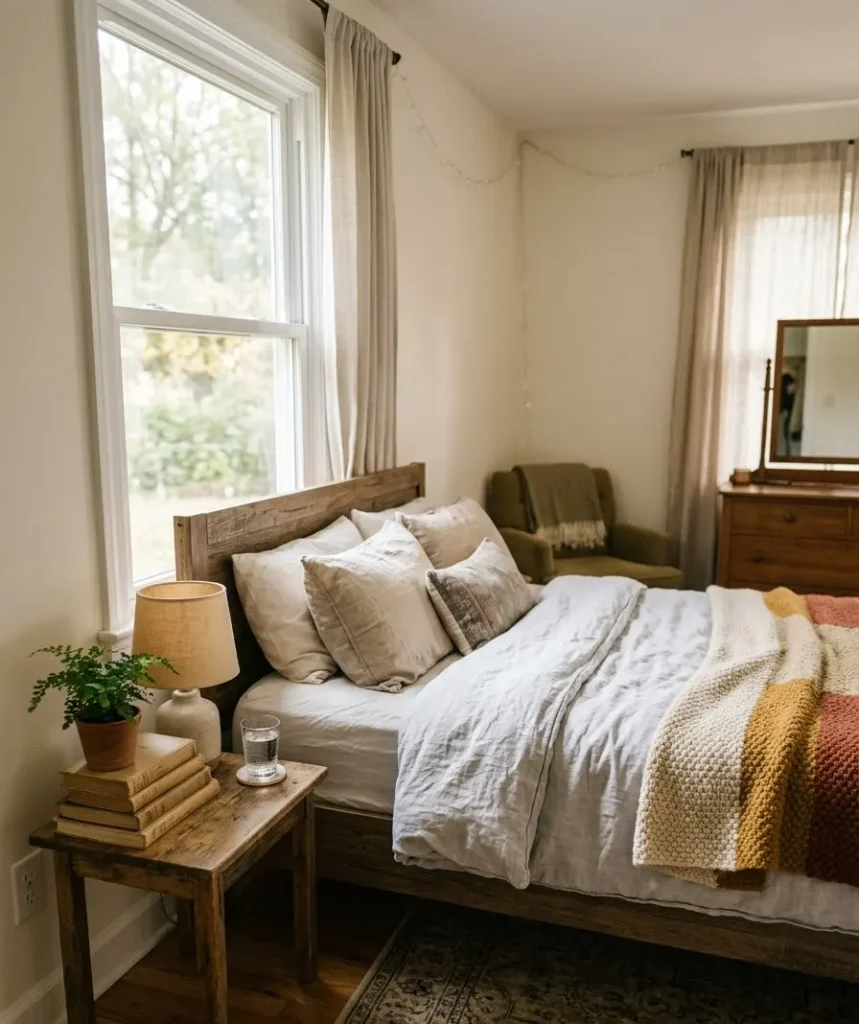tiny bedroom
