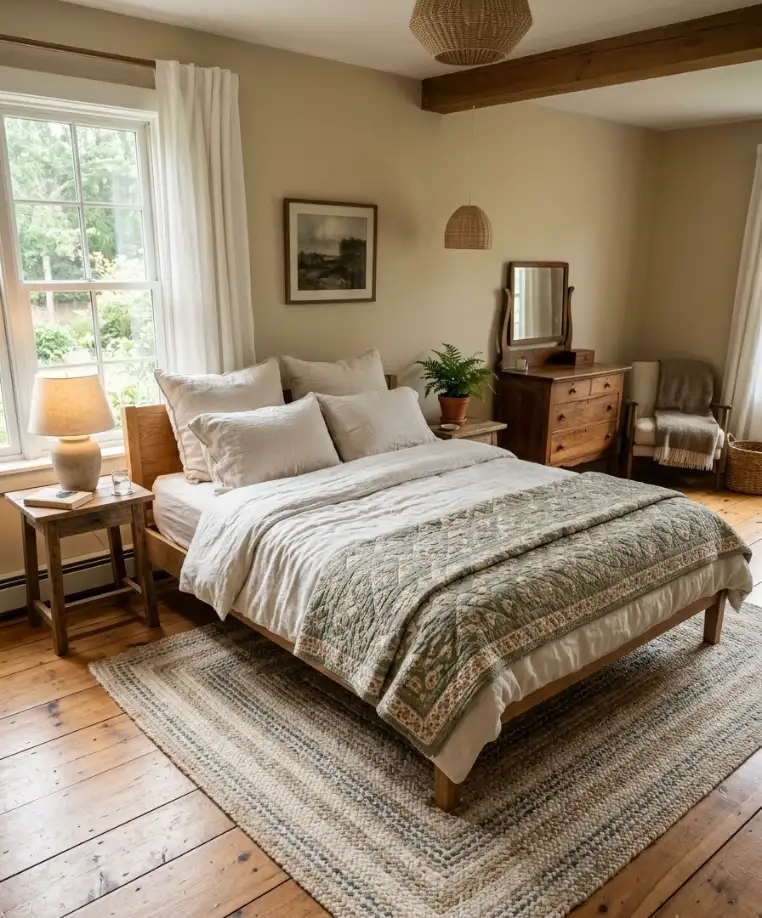 yer a quilted coverlet o