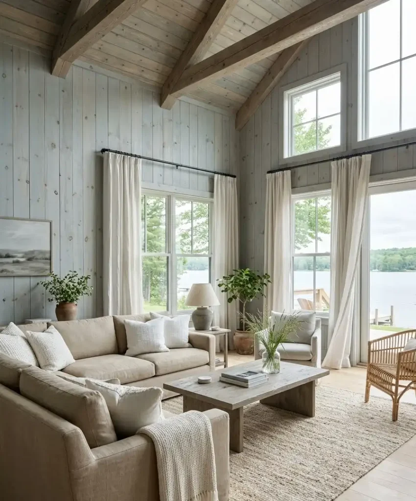 18. Barnwood with a blue-gray wash