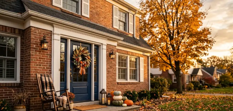 25 Front Door Thanksgiving Decor Ideas For A Warm Welcome