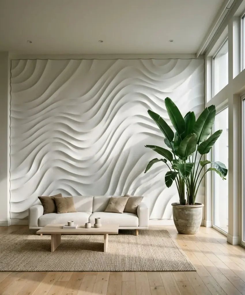 3D wall panels