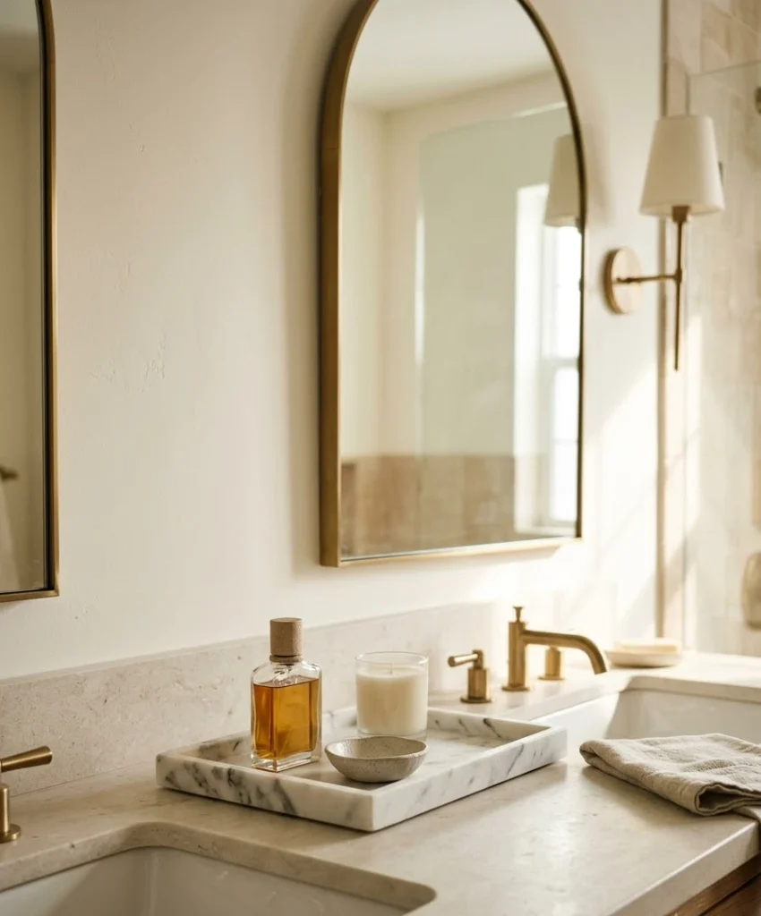 A marble or stone tray