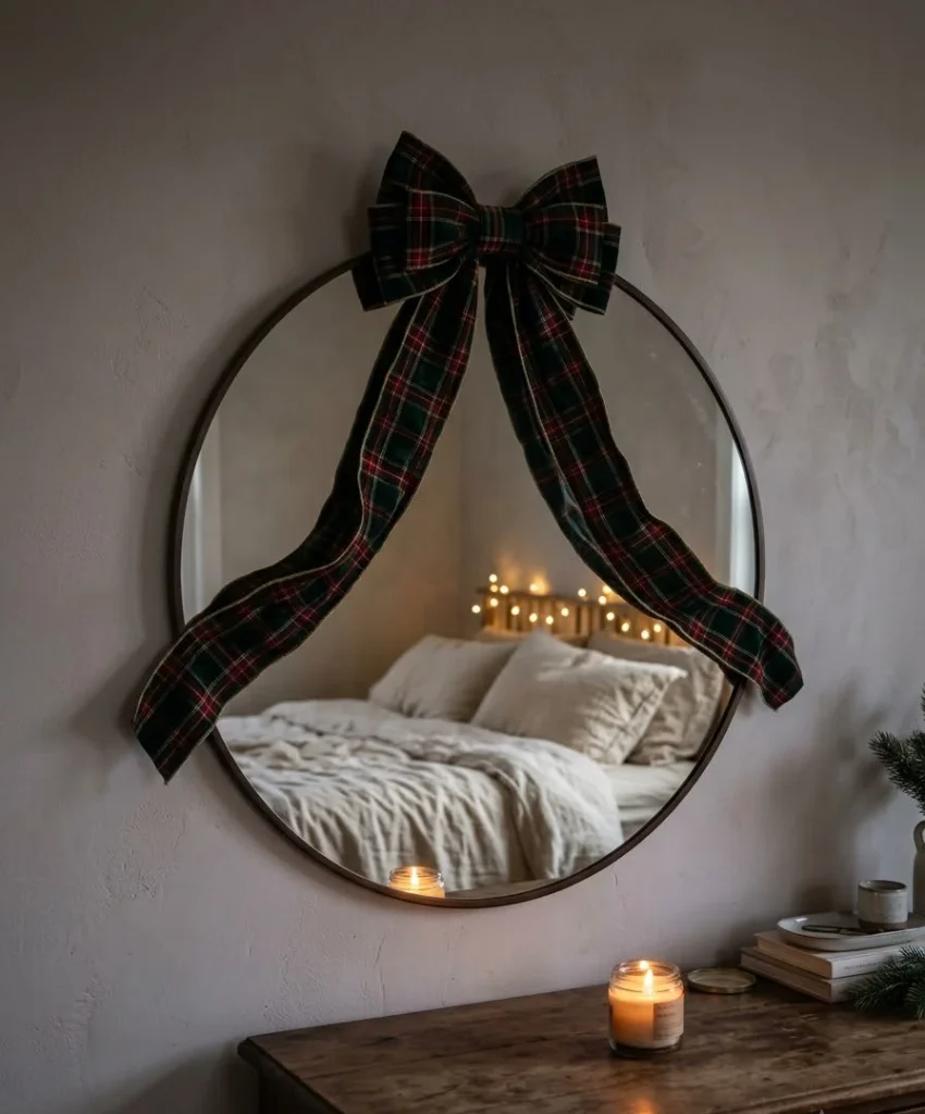  A ribbon bow on your mirror