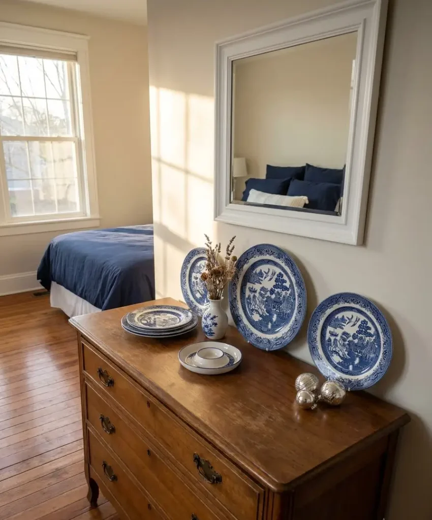 Add a blue-and-white ceramic collectionAdd a blue-and-white ceramic collection