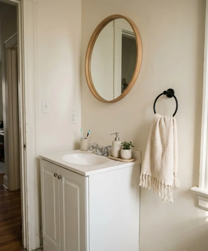 Add a fringe or tassel hand towel