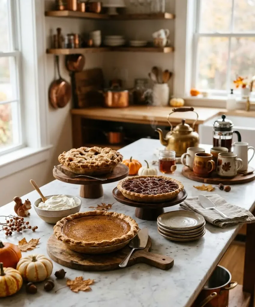 Add greenery and seasonal touches
