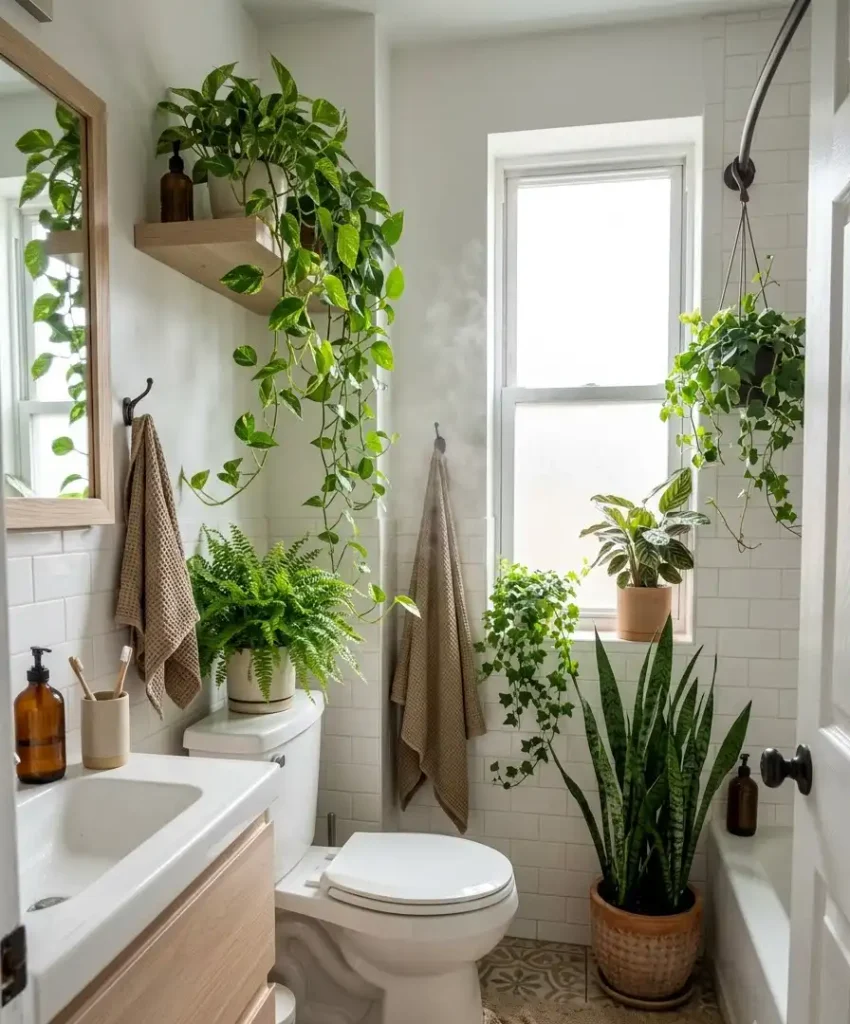 Add humidity-loving plants