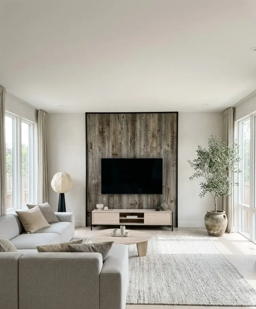 Asymmetrical barnwood