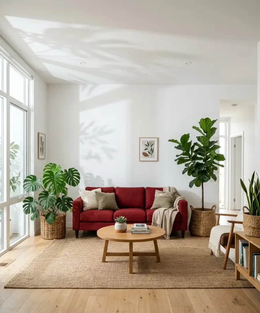Big leafy plants