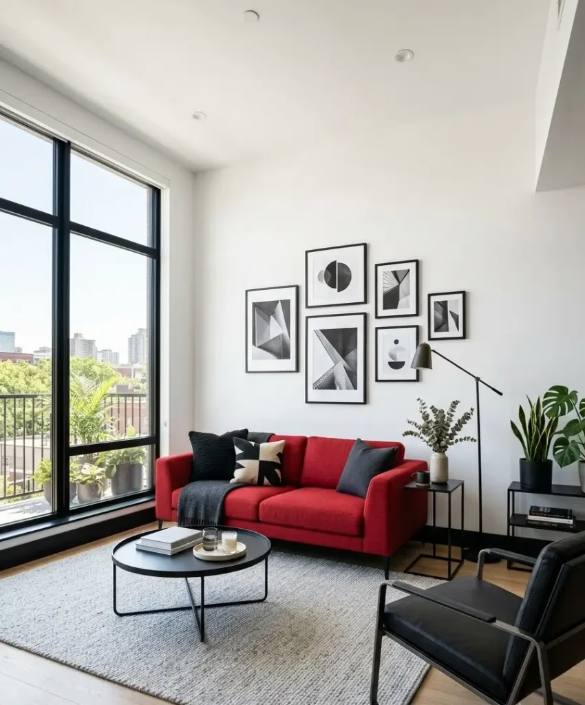 Black accent pieces