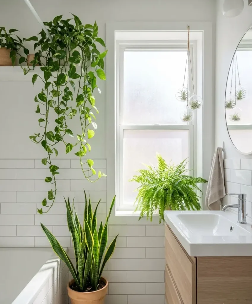 Bring in plants that survive