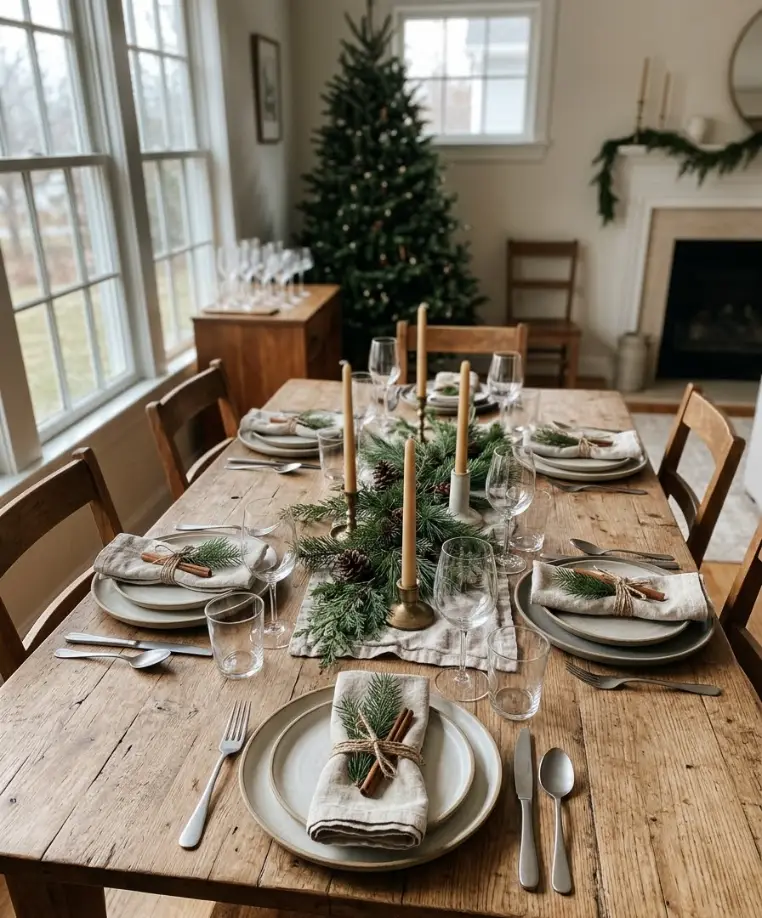 Burlap and twine napkin rings