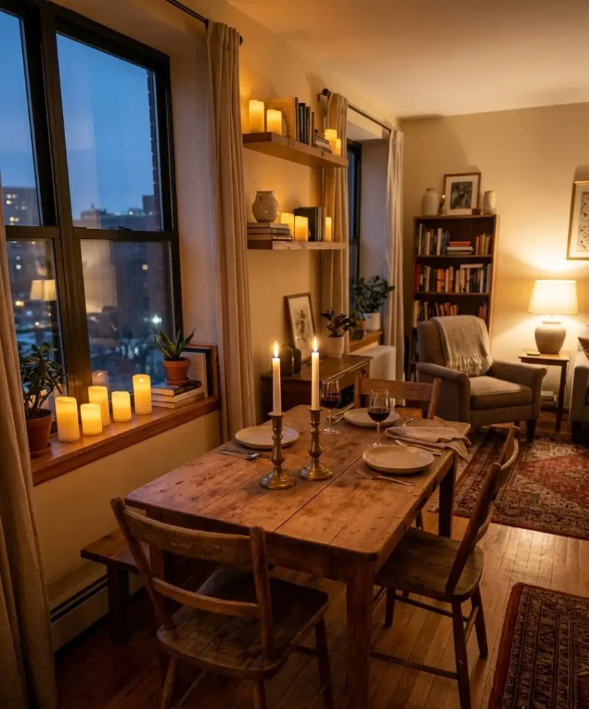 Candle safety in small spaces