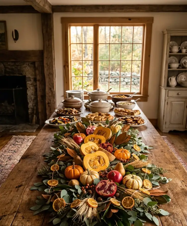 Centerpieces that don't block the food