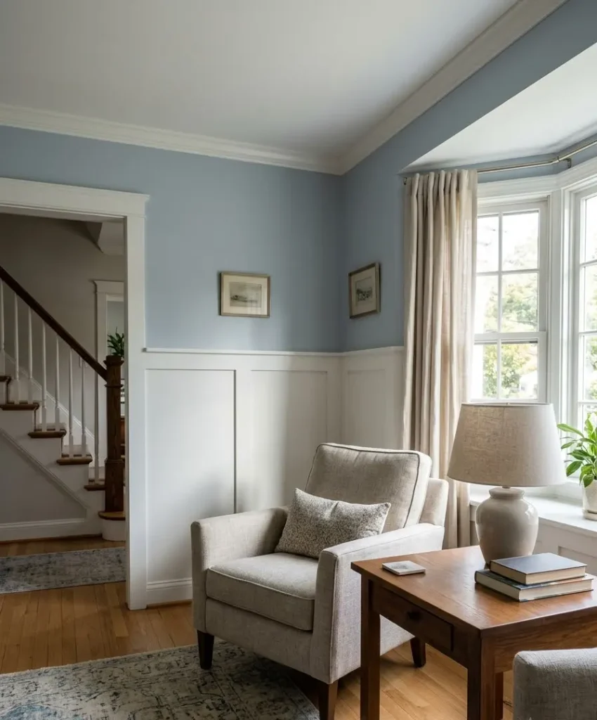 Classic wainscoting at 36 inches