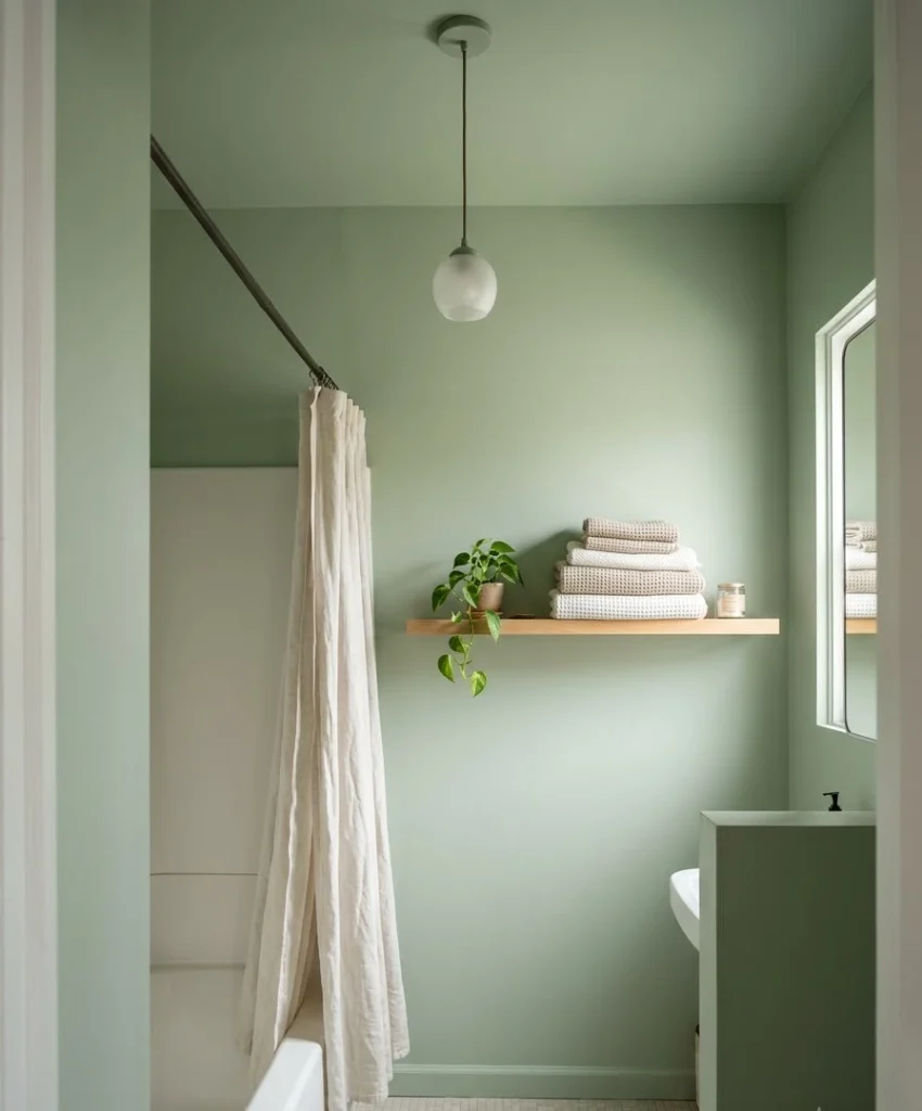 Color-drench the walls and ceiling